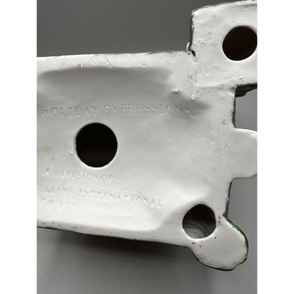 Church Brick Red Dickens Christmas Village Holiday Expressions 1991 China - Picture 10 of 11